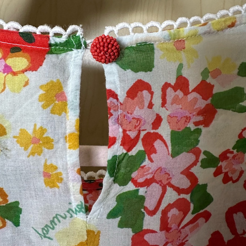 FARM Rio Multicolor Floral Blouse L - Picture 5 of 5